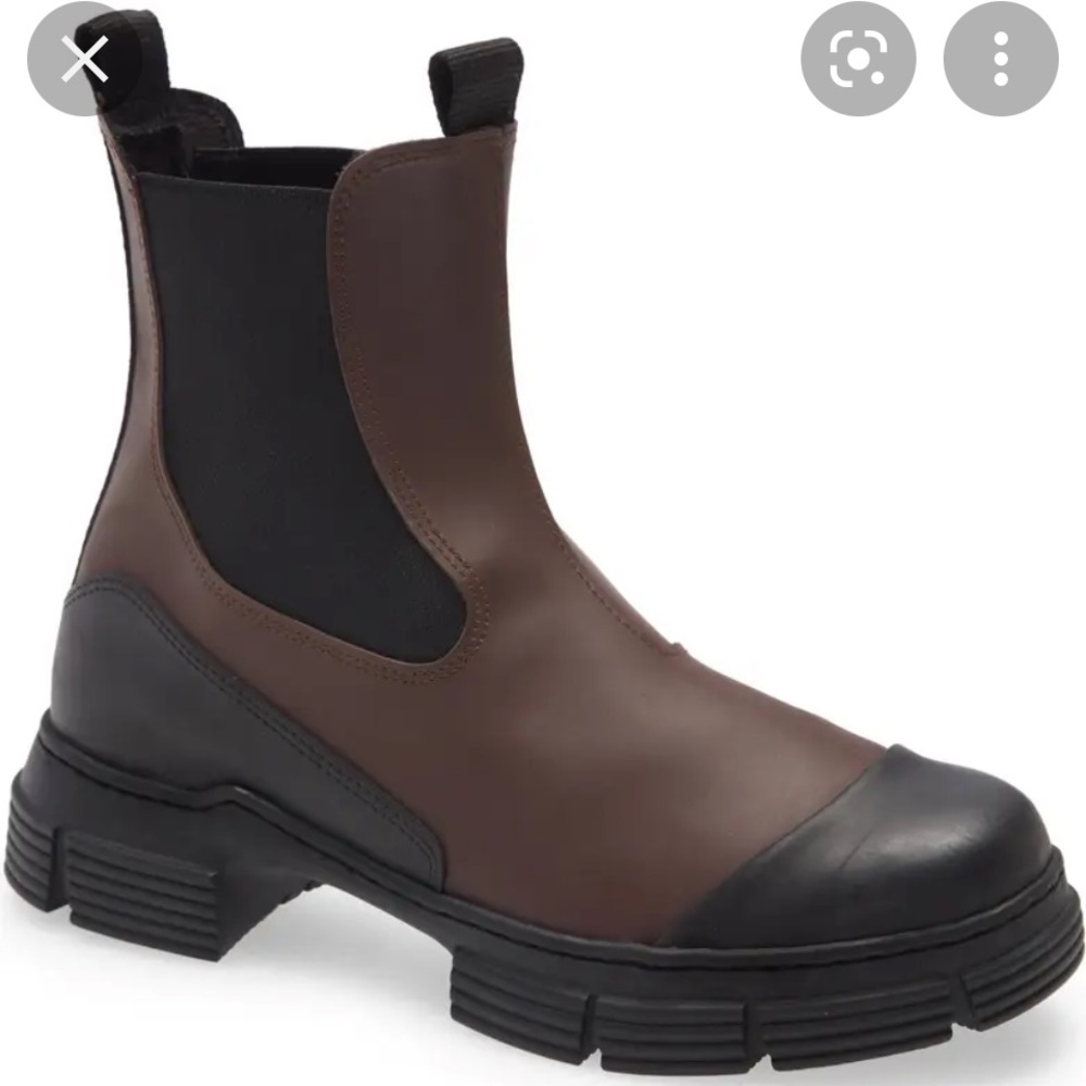 Ganni Waterproof Recycled Rubber City Boot